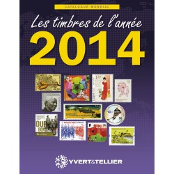 Yvert & Tellier catalogue des timbres de l'année 2014 (catalogue mondial)