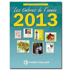 Yvert & Tellier catalogue des timbres de l'année 2013 (catalogue mondial)