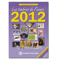 Yvert & Tellier catalogue des timbres de l'année 2012 (catalogue mondial)