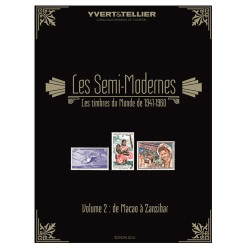 Yvert & Tellier catalogue semi-modernes du monde volume 1...