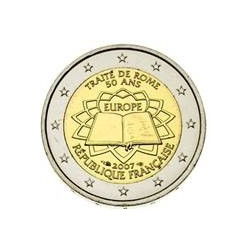 2 Euro herdenkingsmunt Frankrijk 2007 "Verdrag Rome" (UNC)