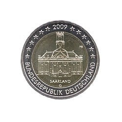 2 Euro herdenkingsmunt Duitsland 2009 "Saarland deelstaat J" (UNC)