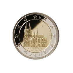 2 Euro herdenkingsmunt Duitsland 2011 "Keulen deelstaat G" (UNC)