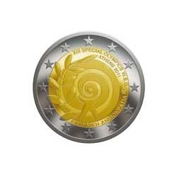 2 Euro herdenkingsmunt Griekenland 2011 "XIIIe spécial olympics Athene"...