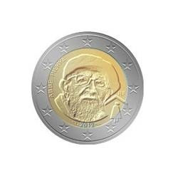 2 Euro herdenkingsmunt Frankrijk 2012 "100e verjaardag Abbé Pierre" (UNC)