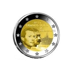 Pièce 2 euro commémorative Luxembourg 2012 "100e anniversaire de la mort...