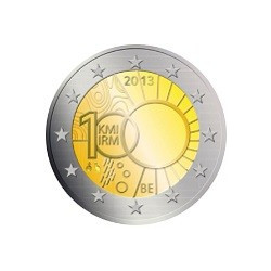 2 Euro herdenkingsmunt België 2013 "100 jaar KMI" (UNC)
