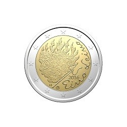 Pièce 2 euro commémorative Finlande 2016 "Eino Leino" (UNC)