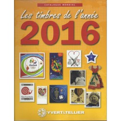 Yvert & Tellier catalogue des timbres de l'année 2016 (catalogue mondial)