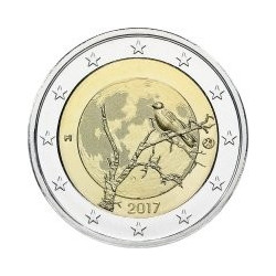 Pièce 2 euro commémorative Finlande 2017 "nature finlandaise " (UNC)