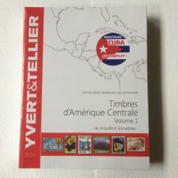 Yvert & Tellier postzegelcatalogus overzee Centraal Amerika Volume 1...