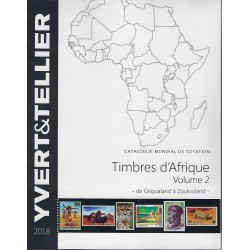 Yvert & Tellier catalogue des timbres d'outremer Afrique volume 2...