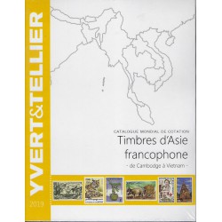 Yvert & Tellier catalogue des timbres d'Asie francophone (Cambodge-Vietnam)