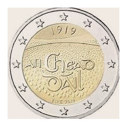 Pièce 2 euro commémorative Irlande 2019 “Dail Eireann" (UNC)