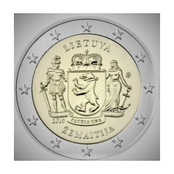 Pièce 2 euro commémorative Lituanie 2019 "Samogitie" (UNC)