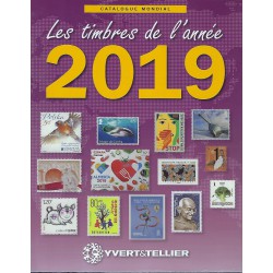 Yvert & Tellier catalogue des timbres de l'année 2019 (catalogue mondial)