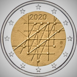 2 Euro herdenkingsmunt Finland 2020 "Universiteit Turku" (UNC)