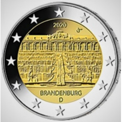 Pièce 2 euro commémorative Allemagne 2020 "Agenouillement Varsovie...