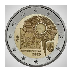 2 Euro herdenkingsmunt Slovakije 2020 "Lidmaatschap OESO" (UNC)
