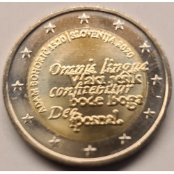 Pièce 2 euro commémorative Slovénie 2020 "Adam Bohoric" (UNC)
