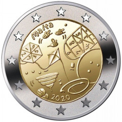 Pièce 2 euro commémorative Malte 2020 “Jeux" (UNC)