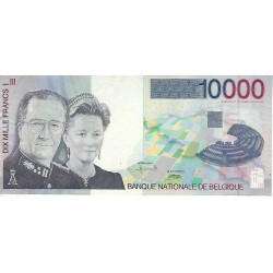 Bankbiljet België 10000 frank Albert & Paola