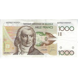 Billet de banque Belgique 1000 franc Grétry