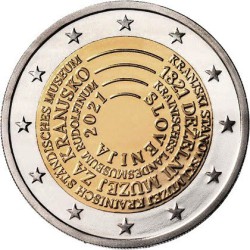 Pièce 2 euro commémorative Slovénie 2021 "Carniola" (UNC)