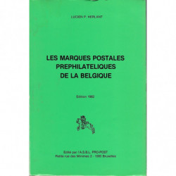 Les marques postales prephilateliques de la Belgique