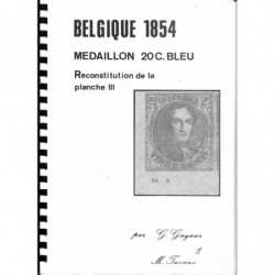 Medaillon 20 C. bleu