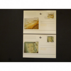 Belgische briefkaarten BK50-51