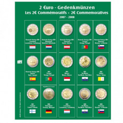 SAFE voordrukblad voor 2€ munten blad N°3 (Luxemburg verdrag Rome...