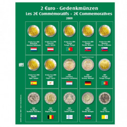 SAFE voordrukblad voor 2€ munten blad N°5 (Nederl. 10 J euro...