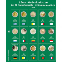SAFE voordrukblad voor 2€ munten blad N°26 (2020)