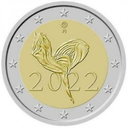 2 Euro herdenkingsmunt Finland 2022 "Ballet " (UNC)