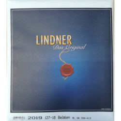 LINDNER supplement postzegelbladen België 2019