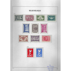 Postzegel België Davo pagina 75-76