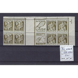 Postzegel België OBP PUC60-61B