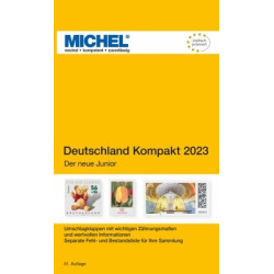 Michel catalogue de timbres-poste Allemagne Compact 2023