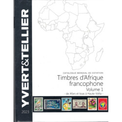 Yvert & Tellier catalogue des timbres d'Afrique francophone volume 1...