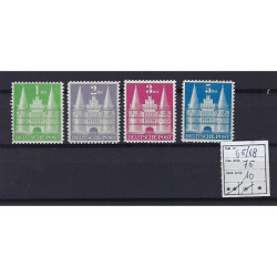 Postzegel Duitsland nr. 65-68