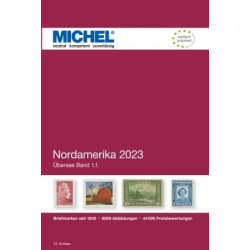 Michel catalogue timbres d'outremer Amérique du Nord (UK1/1)