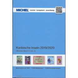 Michel catalogue timbres d'outremer Iles Caraibes volume 2 (K/Z) (UK2/2)
