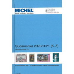 Michel catalogue timbres d'outremer Amérique du Sud volume 2 (K/Z) (UK3/2)
