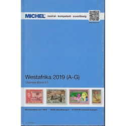 Michel catalogue timbres d'outremer Afrique de l'Ouest volume 1 (A/G)...