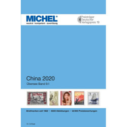 Michel catalogue de timbres-poste d'outremer Chine (UK9/1)