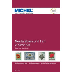 Michel catalogue de timbres-poste d'outremer Nordarabien et Iran (UK10/1)