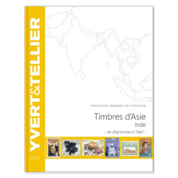 Yvert & Tellier postzegelcatalogus overzee Azie-Indie (Afghanistan-Tibet)