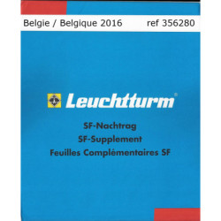 Leuchtturm supplement postzegelbladen België 2016