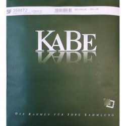 Kabe supplement postzegelbladen België 2017